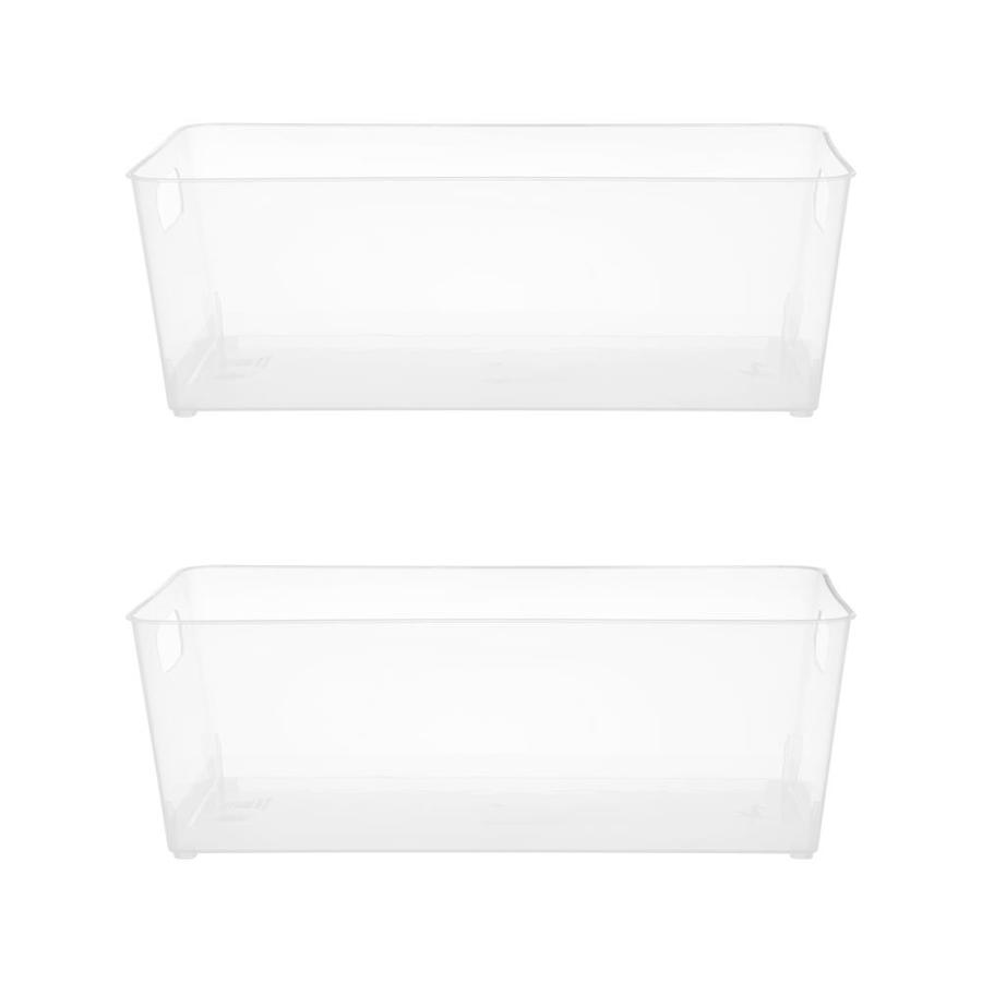 Kenney Clear Plastic Vanity Tray In The Bathroom Accessories Department At Lowes Com