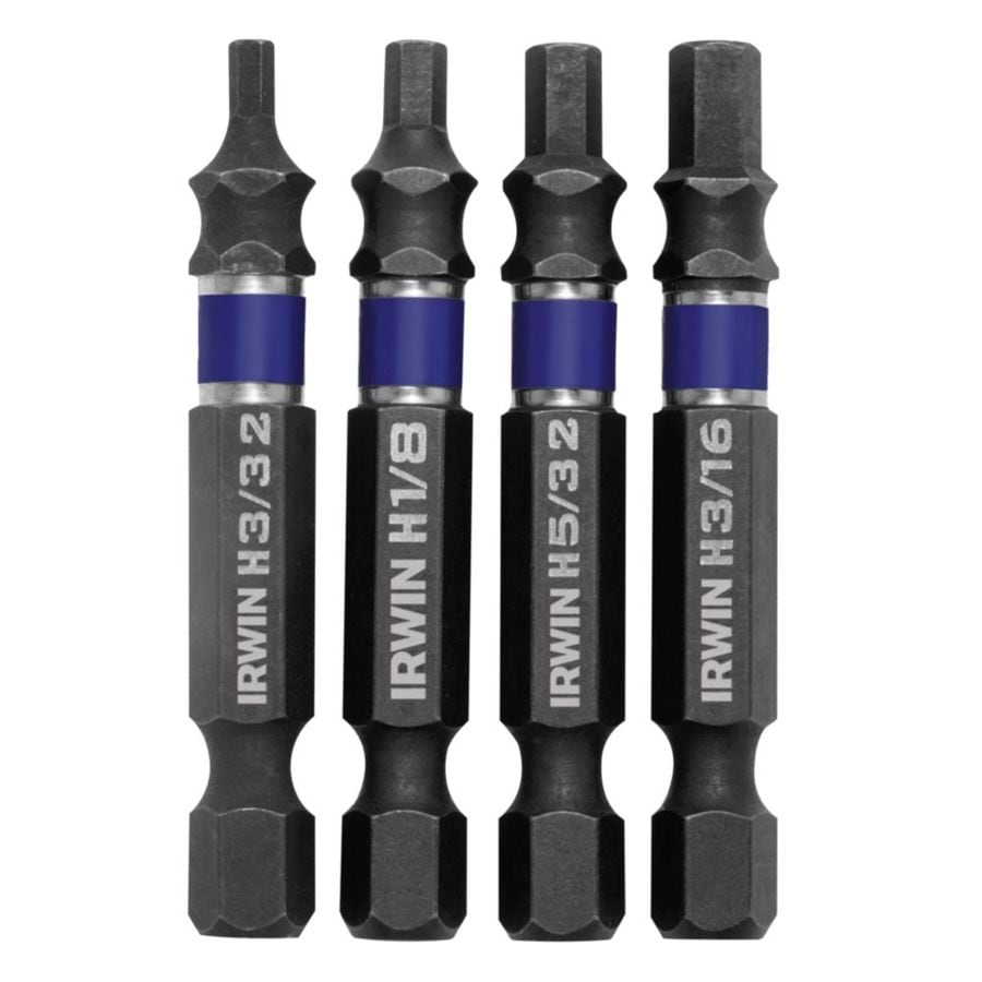 IRWIN 4Piece Impact Driver Bit Set at