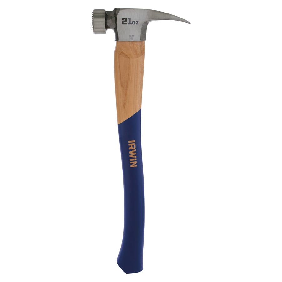 Irwin 1954890 Wood Handle 21 oz Framing Claw Hammer