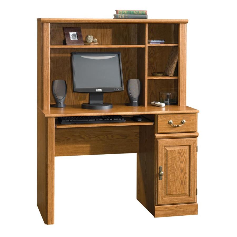 Sauder Orchard Hills Traditional Carolina Oak Computer Desk at Lowes.com