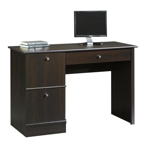 Sauder Transitional Cinnamon Cherry Computer Desk At Lowes Com