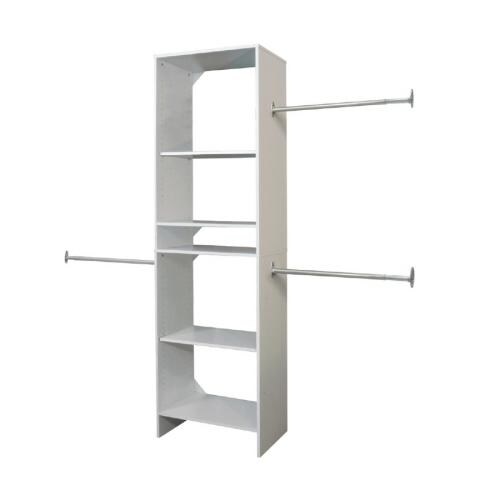 Sauder 10 Shelf Space 6 5 W Wood Closet Organizer At Lowes Com