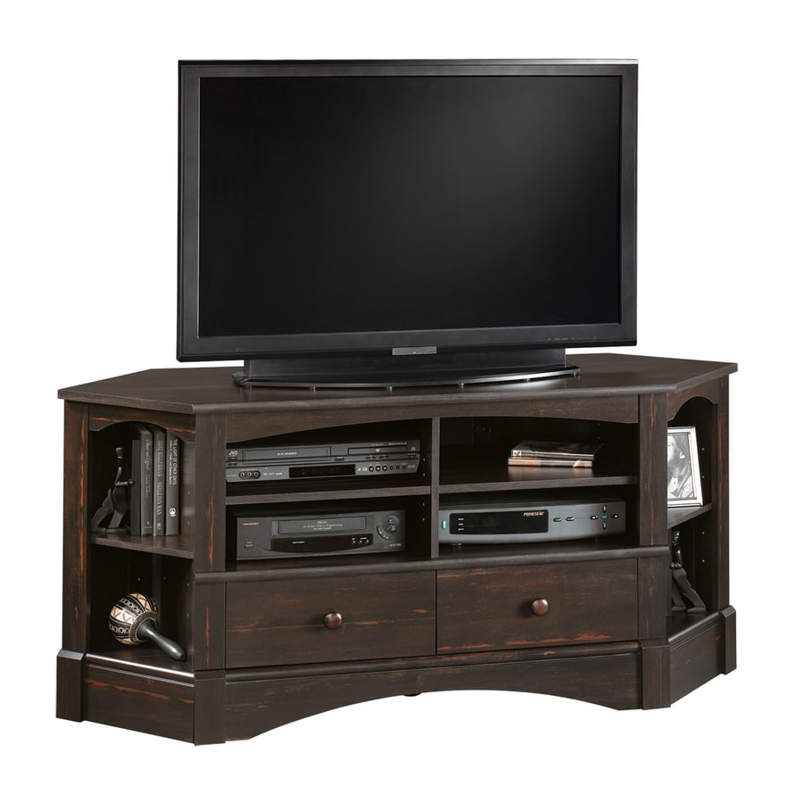 Shop Sauder Harbor View Antiqued paint TV Stand at Lowes.com