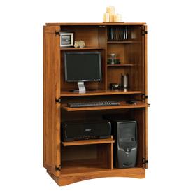 Sauder Armoire Desks At Lowes Sauder Harvest Mill Country Computer Desk