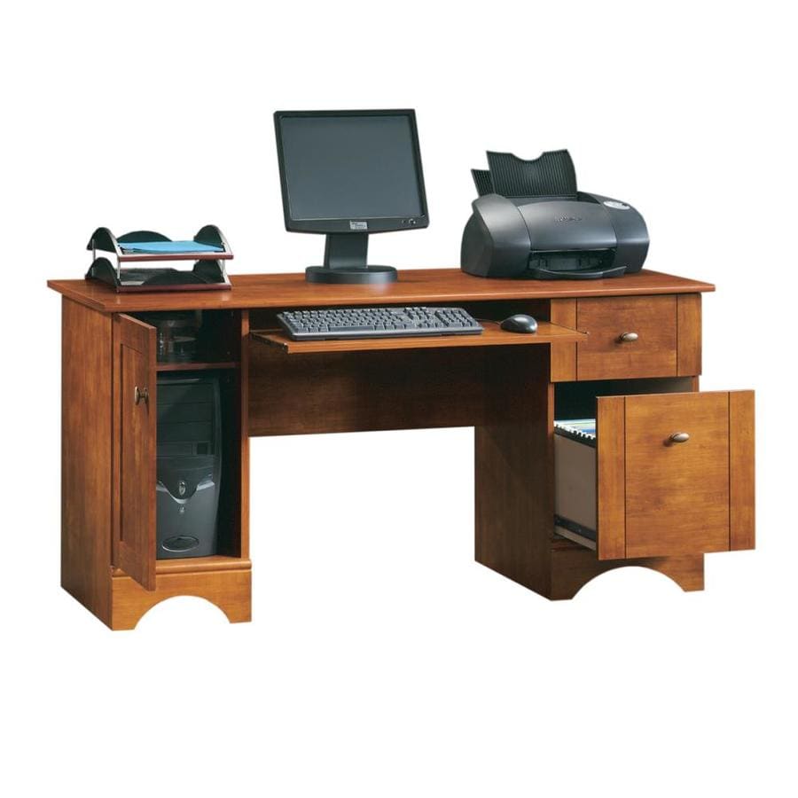 Man Patriarch simple desktop computer desk home office