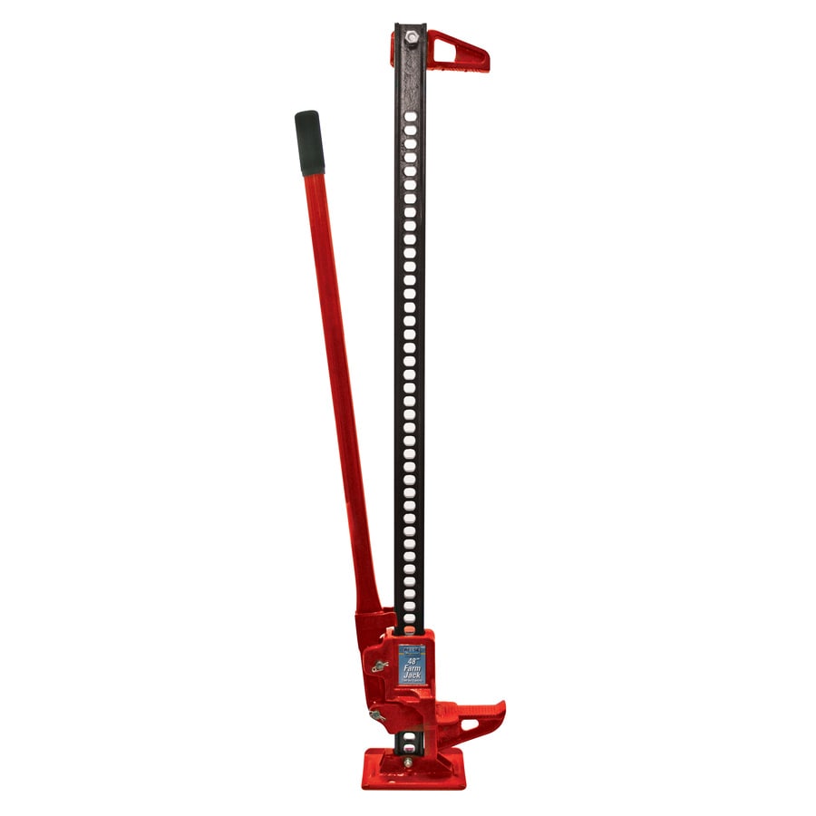 Red Steel Rust Resistant Farm Jack