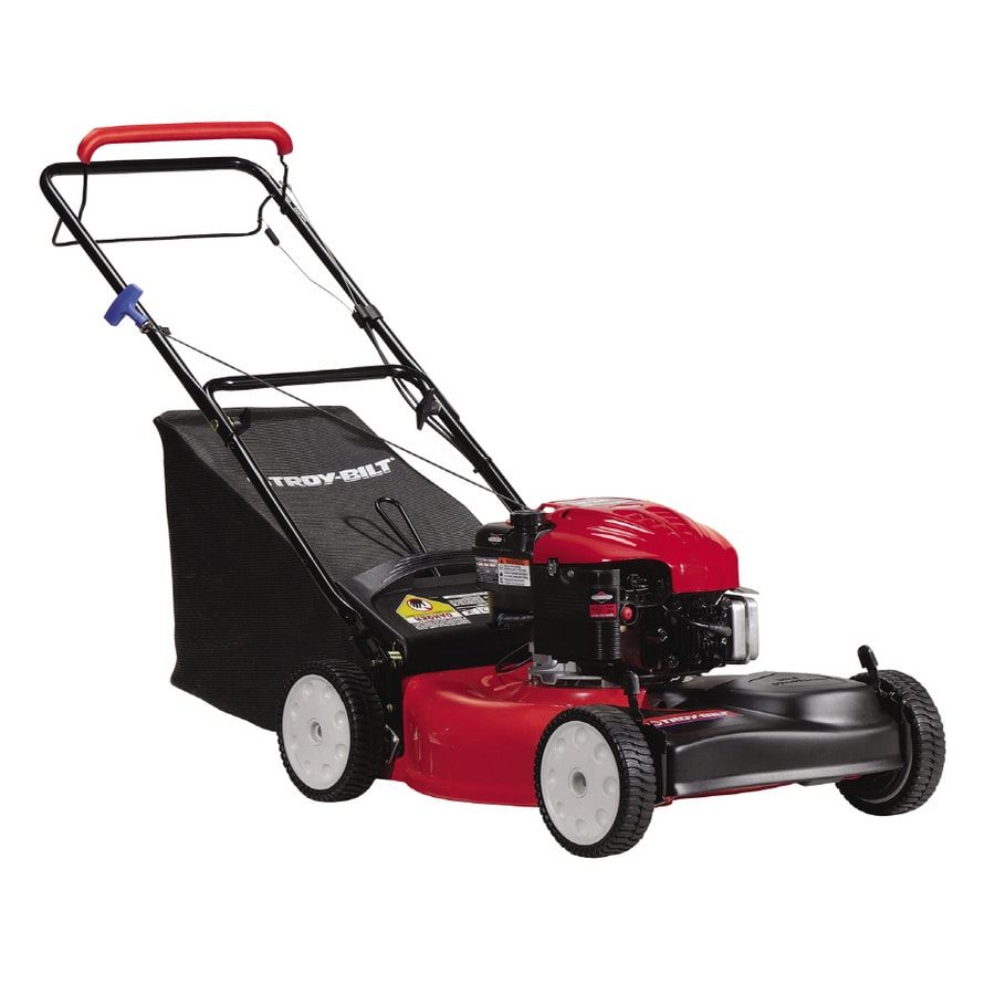 Troy Bilt 190 Cc Briggs And Stratton Engine 21 Gas Push Mower At