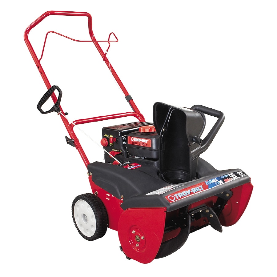 TroyBilt 208cc 21" SingleStage Gas Snow Thrower in the Gas Snow