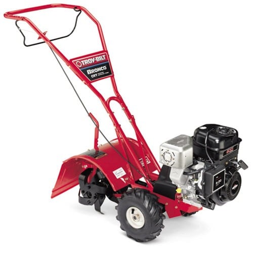 Troy-Bilt Bronco CRT 205-cc 14-in Rear-Tine Counter-Rotating Tiller ...