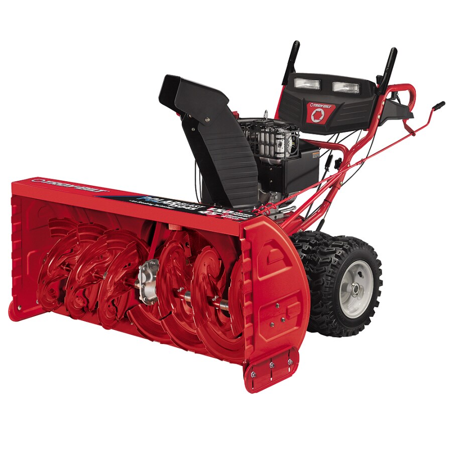 Troy-Bilt 420cc Dual-Stage Gas Snow Thrower At Lowes.com