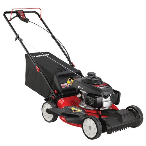 Troy-Bilt 160-cc 21-in Self-Propelled Front Wheel Drive 3 in 1 Gas Push ...