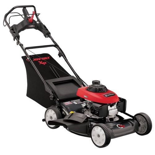 Troy-Bilt 160cc 21-in Self-Propelled Rear Wheel Drive Gas Lawn Mower ...