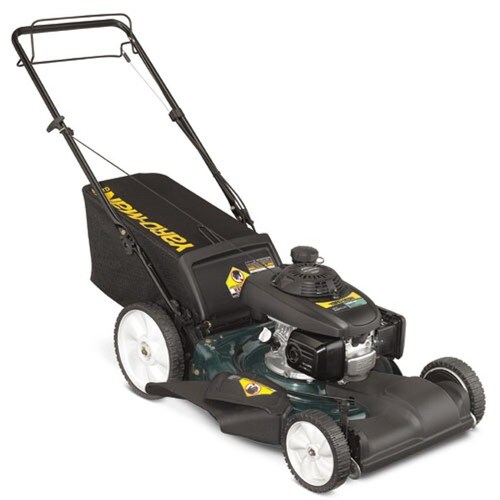 Yard Man Cc In Self Propelled Front Wheel Drive In Gas Push Lawn Mower With Honda