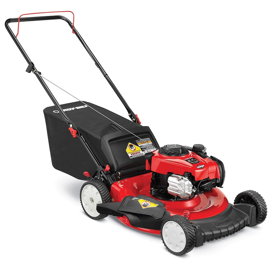 TroyBilt Tb110 140cc 21in Gas Push Lawn Mower with Mulching