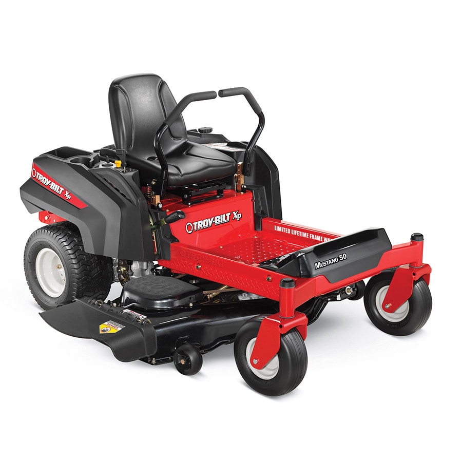 Troy Bilt Xp Mustang 50 25 Hp V Twin Dual Hydrostatic 50 In Zero Turn