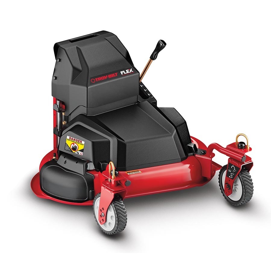 TROY BILT FLEX System 28-in Wide Area Lawn Mower Base Attachment w ...