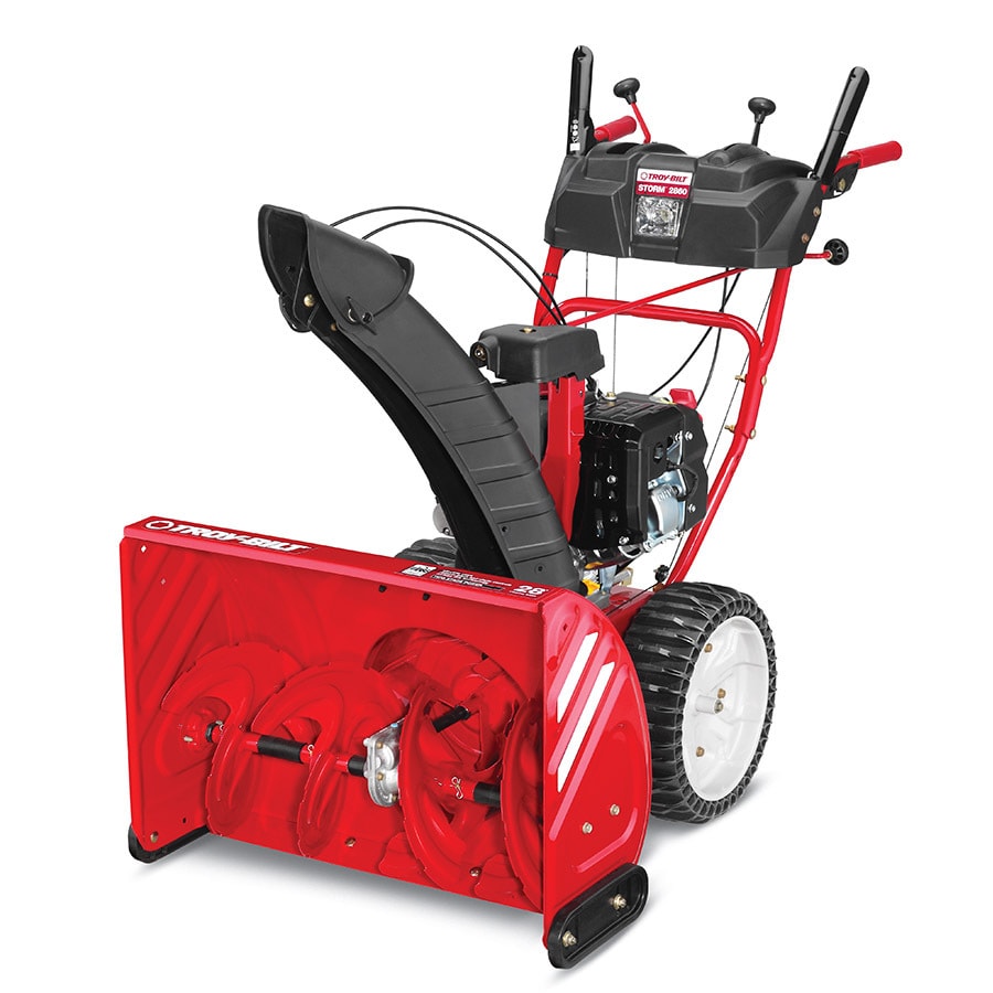 Troy-Bilt Storm 2860 28-in 243-cc Two-Stage Self-Propelled Gas Snow ...