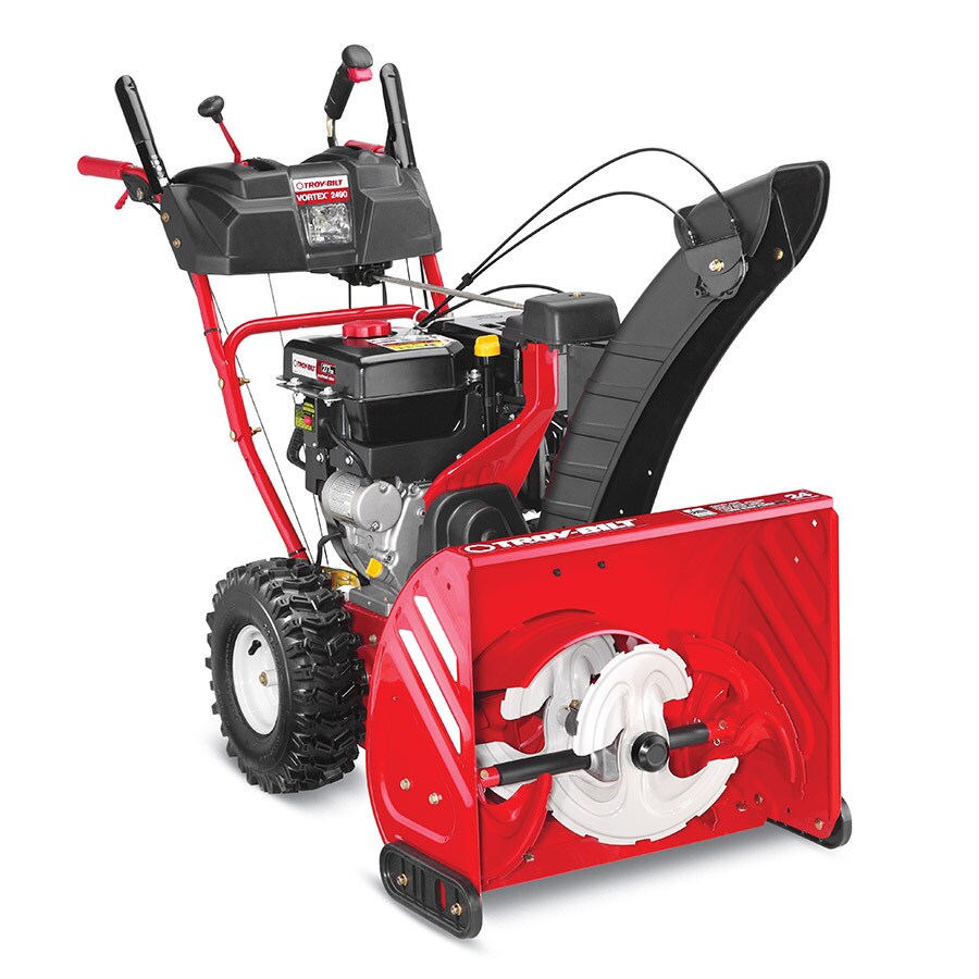 Troy-Bilt Vortex 2490 24-in 277-cc Three-Stage Self-Propelled Gas Snow ...