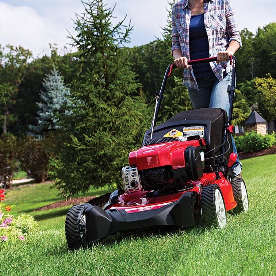 Troy-Bilt TB320 150-cc 21-in Self-Propelled Gas Lawn Mower with Briggs ...