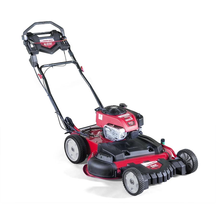 Troy-Bilt TB WC28 223-cc 28-in Self-Propelled Gas Push Lawn Mower with ...