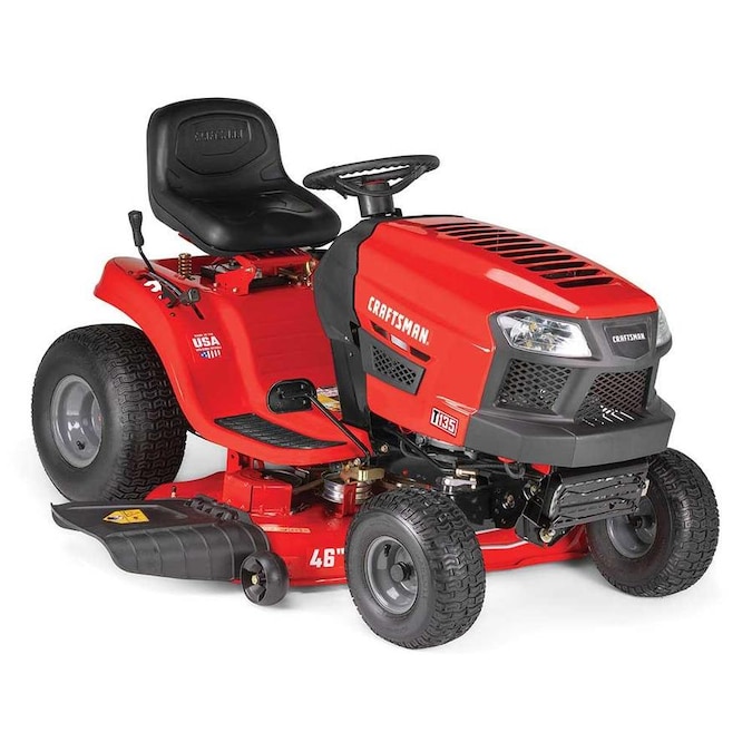 CRAFTSMAN T135 18.5-HP Hydrostatic 46-in Riding Lawn Mower with