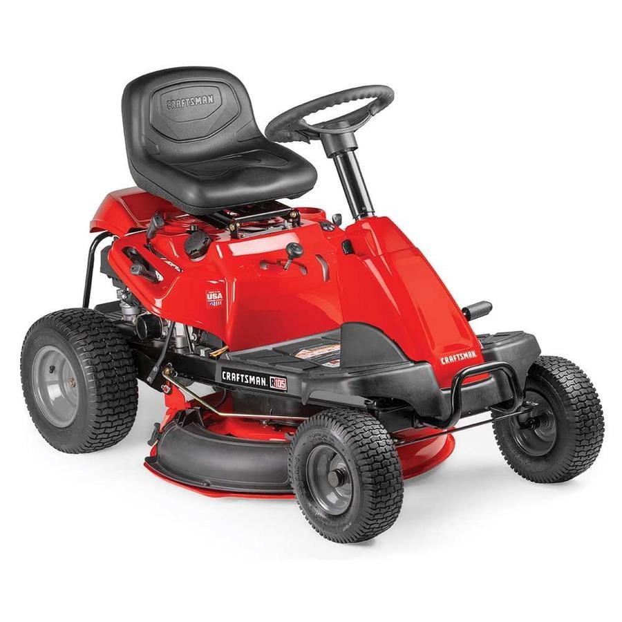 CRAFTSMAN R105HP Manual/Gear 30in Riding Lawn Mower with Mulching