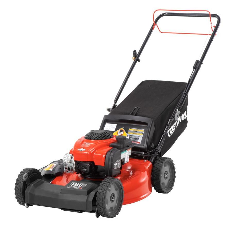 CRAFTSMAN CRAFTSMAN M220 150-cc 21-in Gas Push Lawn Mower with Briggs ...