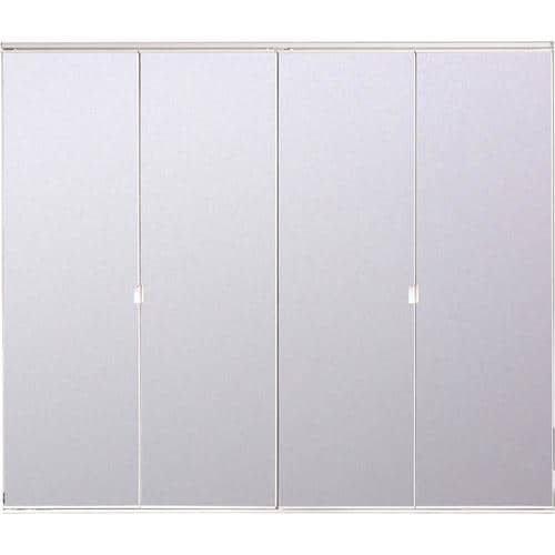 Reliabilt White Mirror Bifold Door Hardware Included Common 30 In X 80 Actual 78 56 At Lowes Reliabilt White Mirror Bifold Door Hardware Included Common 30 In X 80 Actual 78 56 At Lowes