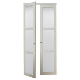 Pivot Door Off White Bifold Sliding Closet Doors At Lowes Com