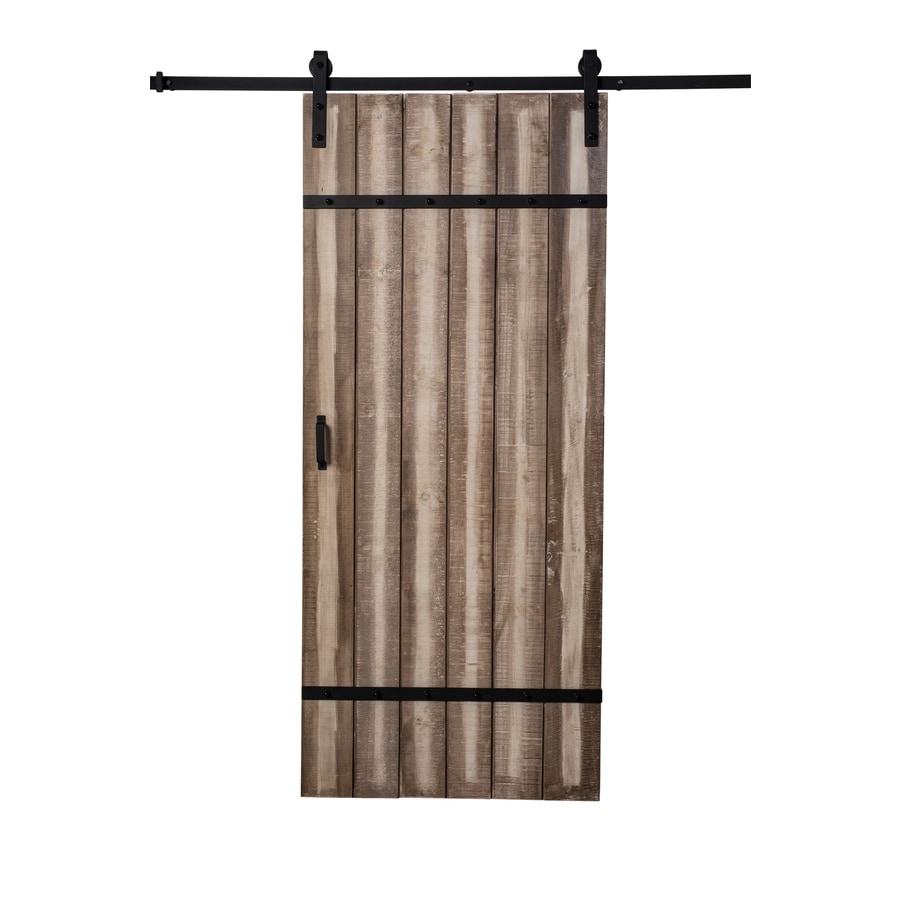 Reliabilt Sandstone Stain Decor Stained Wood Barn Door Hardware