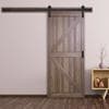 ReliaBilt Gunstock Oak Prefinished K-Frame Mdf Barn Door Hardware ...