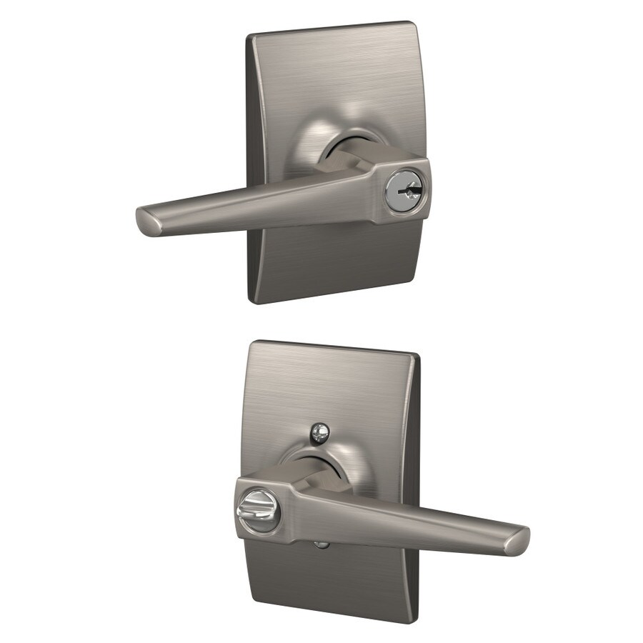 Schlage F51a Elr Cen Custom Eller Century Satin Nickel Universal