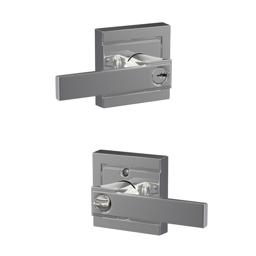 Schlage F51a Nbk Uld Custom Northbrook Upland Bright Chrome