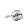 Schlage F51A ACC Accent Polished Chrome Reversible Keyed Entry Door ...