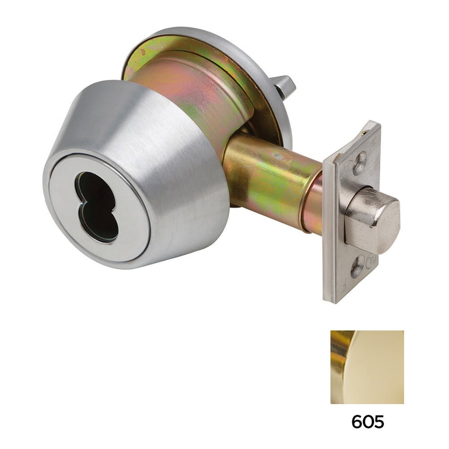 Dexter Commercial Hardware DB2000 Bright Brass Deadbolt at