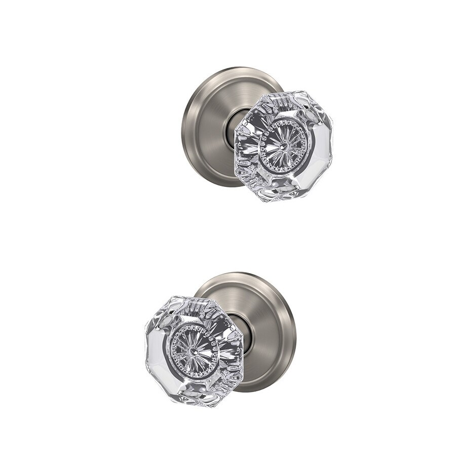 Schlage Fc21 Alx Ald Custom Alexandria Alden Satin Nickel