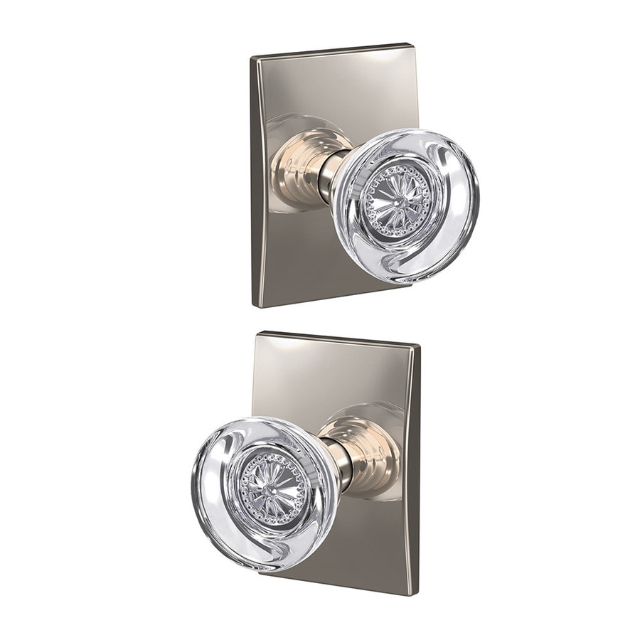 Schlage Chrome Door Knobs at