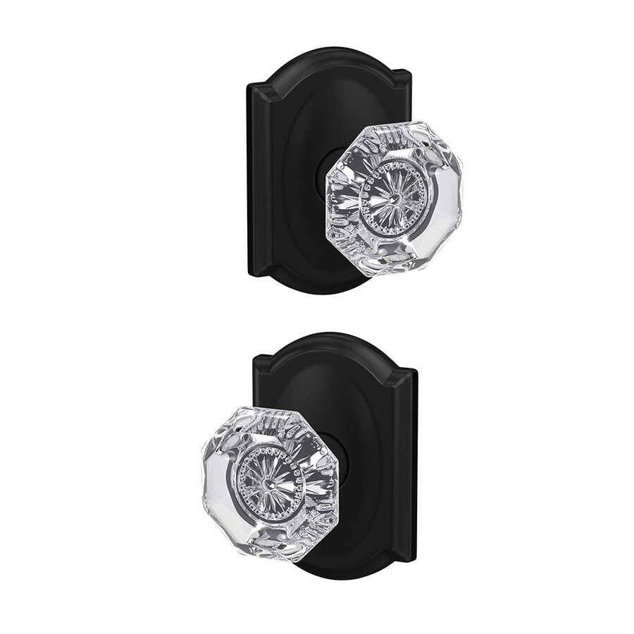 Schlage Fc21 Alx Cam Custom Alexandria Camelot Matte Black