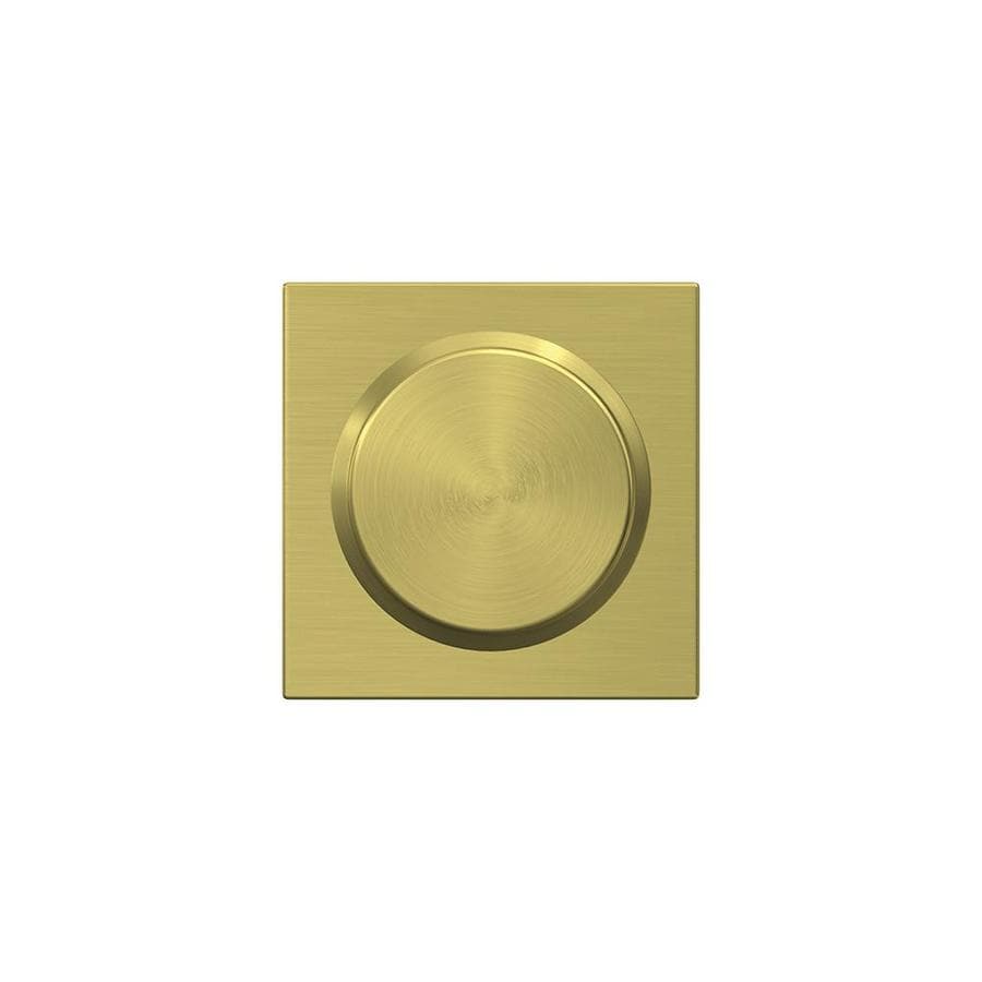 Schlage FC21 BWE/COL Custom Bowery- Collins Satin Brass Combined Door ...