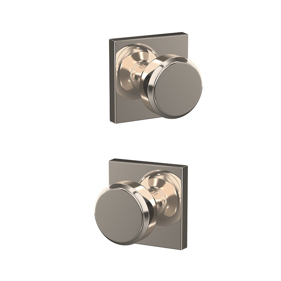 Schlage Fc21 Bwe Col Custom Bowery Collins Polished Nickel