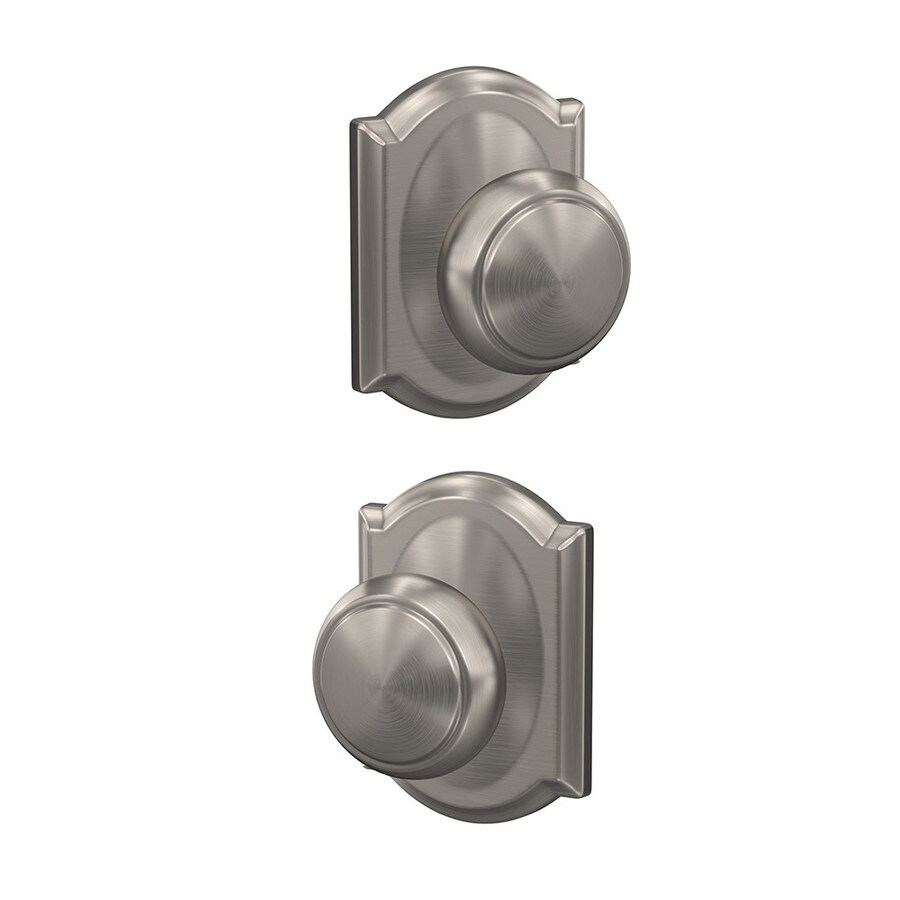 Schlage Custom Andover X Camelot Satin Nickel Combined Door Schlage Custom Andover X Camelot Satin Nickel Combined Door