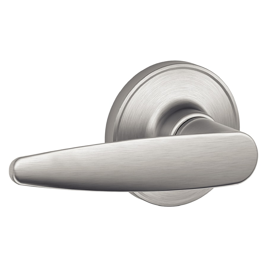 J Dover Satin Stainless Steel Reversible Passage Door Handle