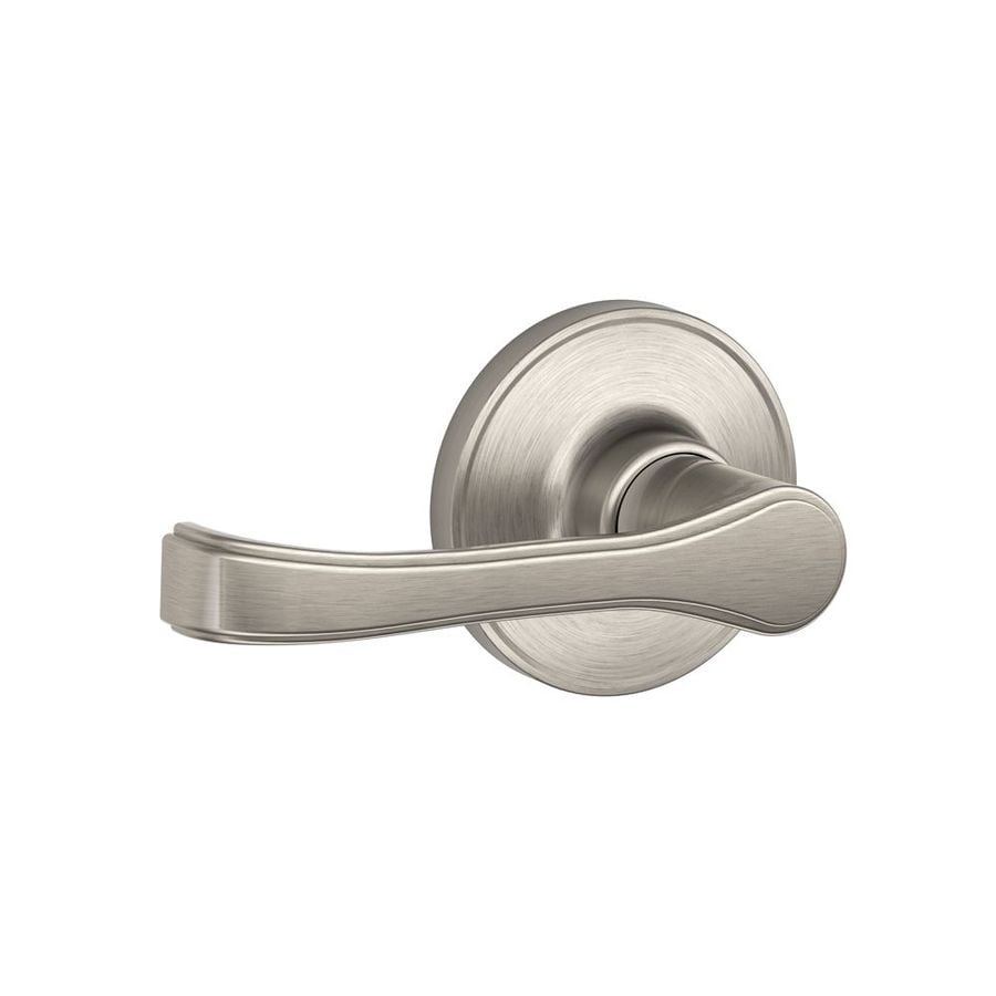 Schlage J Torino Satin Nickel Reversible Passage Door Handle At