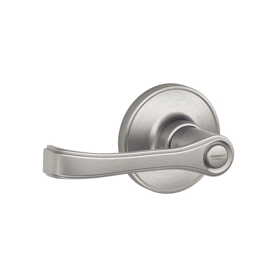 J Torino Satin Stainless Steel Reversible Privacy Door Handle