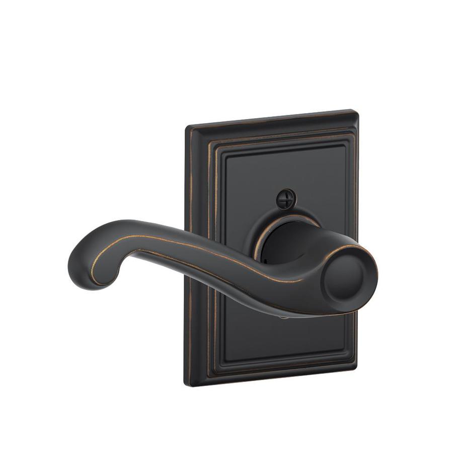 Doors Door Hardware Home Garden Schlage Aged Bronze Dummy