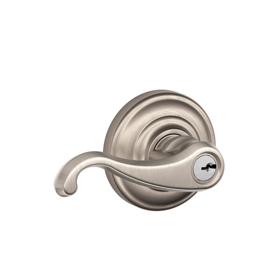 Schlage Fc21-Brw-Kin Custom Broadway Passage & Privacy Door Lever Set - Nickel
