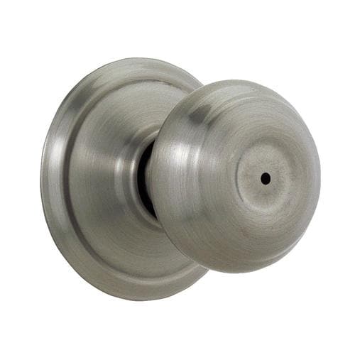 Schlage Antique Pewter Privacy Door Knob in the Door Knobs