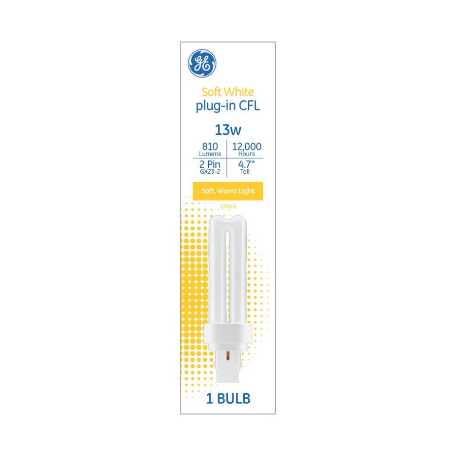 Ge 60 W Equivalent Soft White Double Cfl Appliance Light Ge 60 W Equivalent Soft White Double Cfl Appliance Light Fixture Bulb