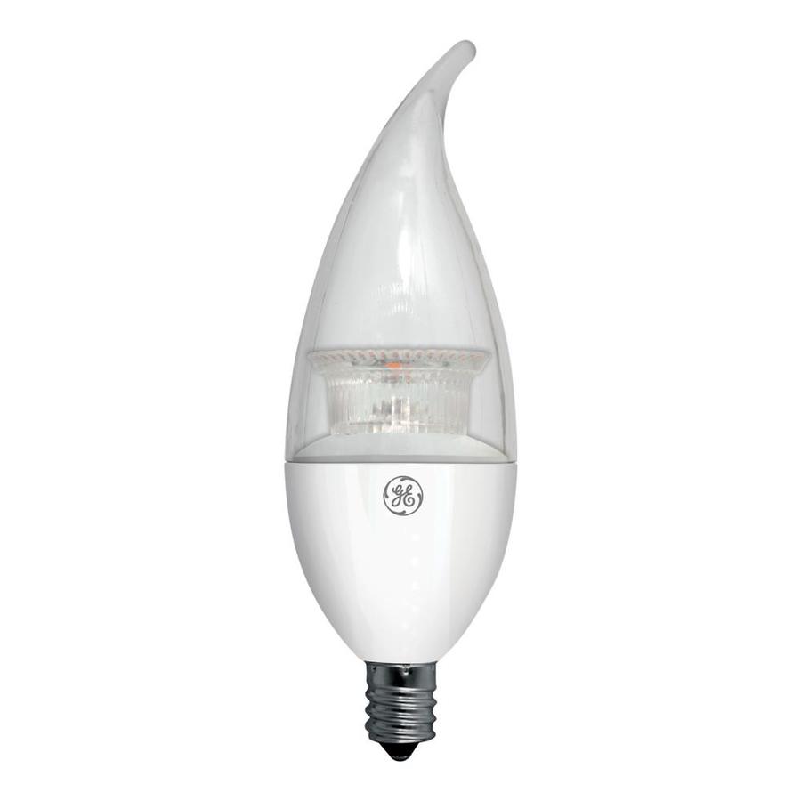 500 Lumens Soft White 60W/6.5W 2 Pack 34724 E12 GE Decorative LED Light Bulb 