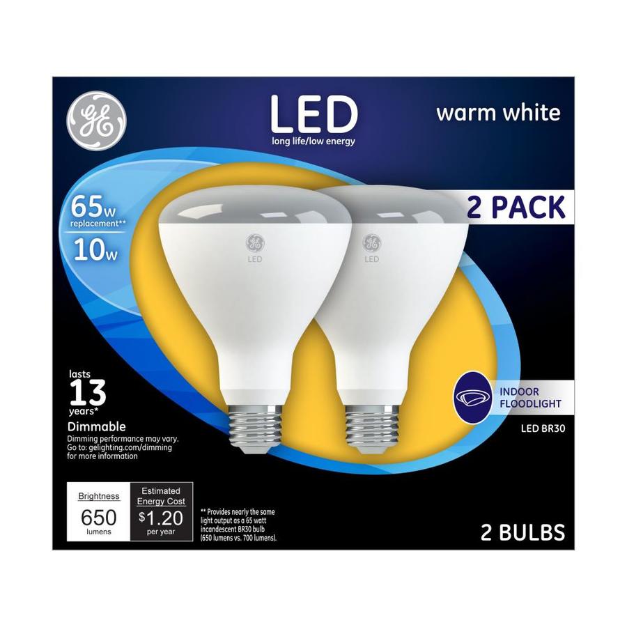 GE LED Watt EQ LED Br Warm White Dimmable Light Bulb Pack At Lowes Com
